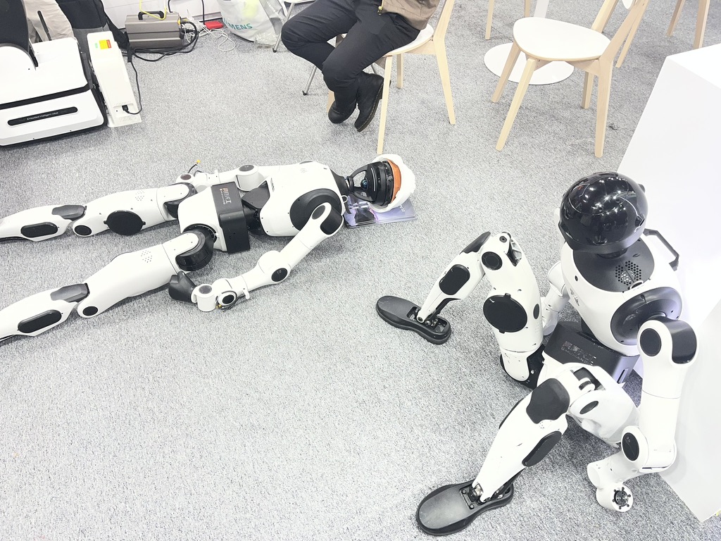 Humanoid robots at MWC Barcelona 2026