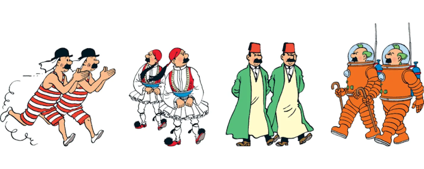 The two co-founders acting incognito across industries