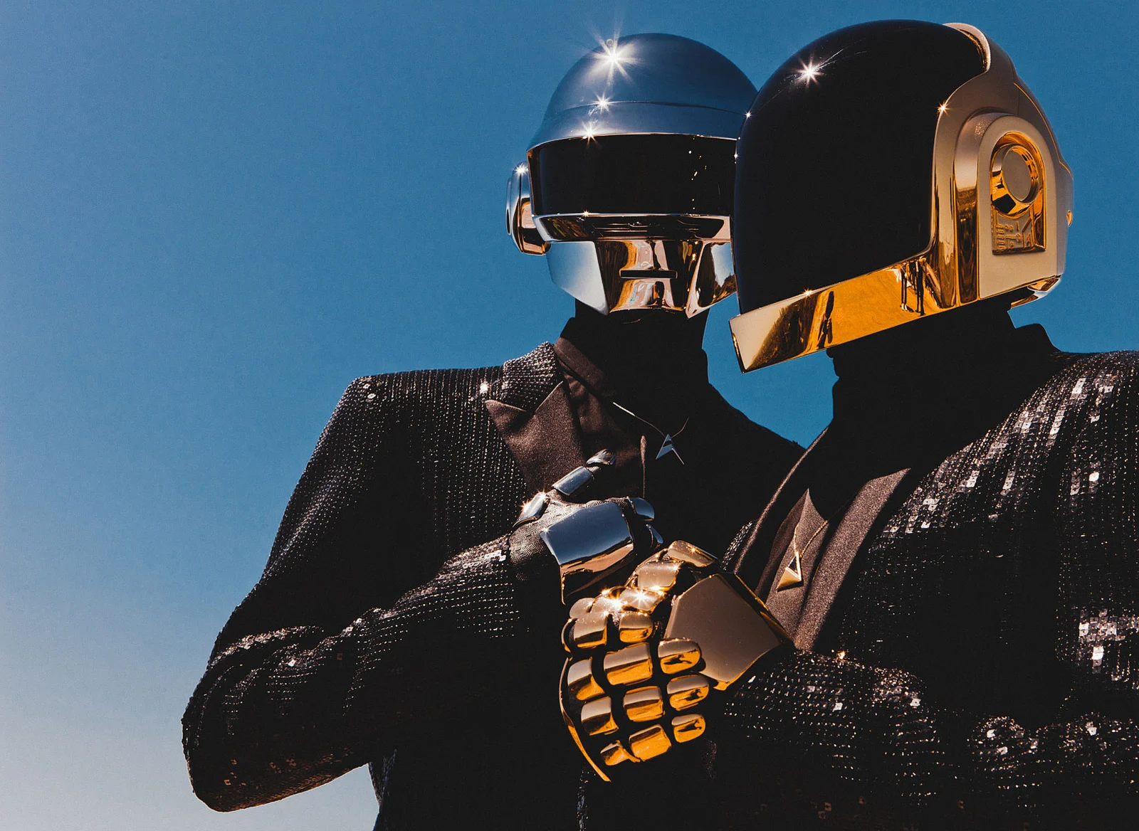 Daft Punk RAM helmets, digital era