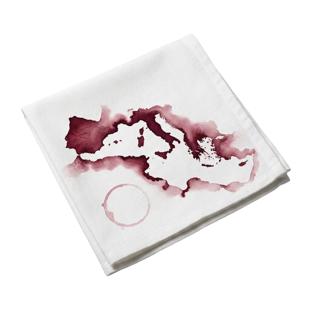 Wine stain map object