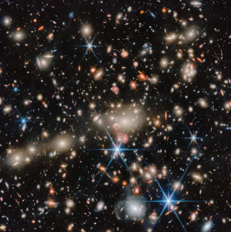 James Webb galaxy cluster