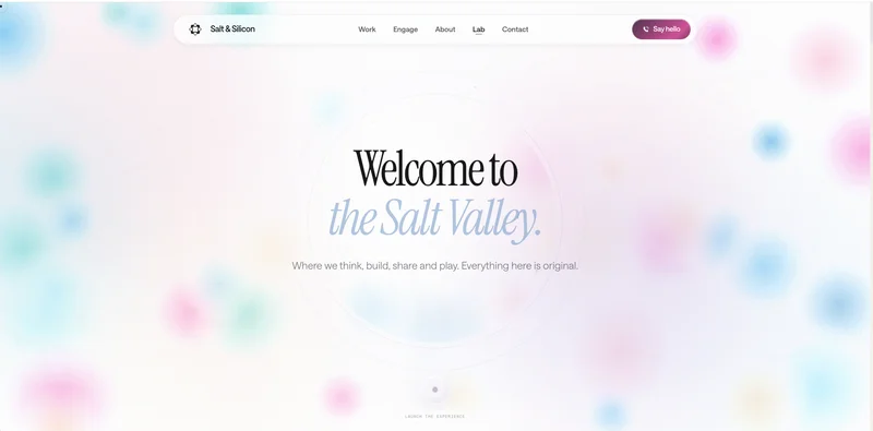 Landing Page Sprint Mockup